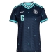Billige Fotballdrakt Tyskland Joshua Kimmich #6 Replika Bortedrakt Dame VM 2026 Kortermet Billige Fotballdrakt Tyskland Joshua Kimmich #6 Replika Bortedrakt Dame VM 2026 Kortermet
